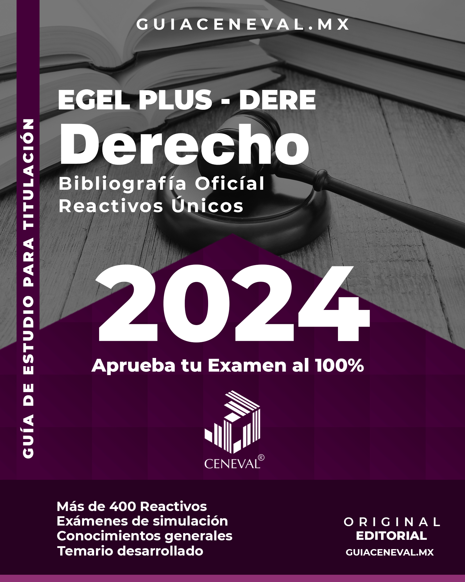 Guía Ceneval Egel Plus Derecho