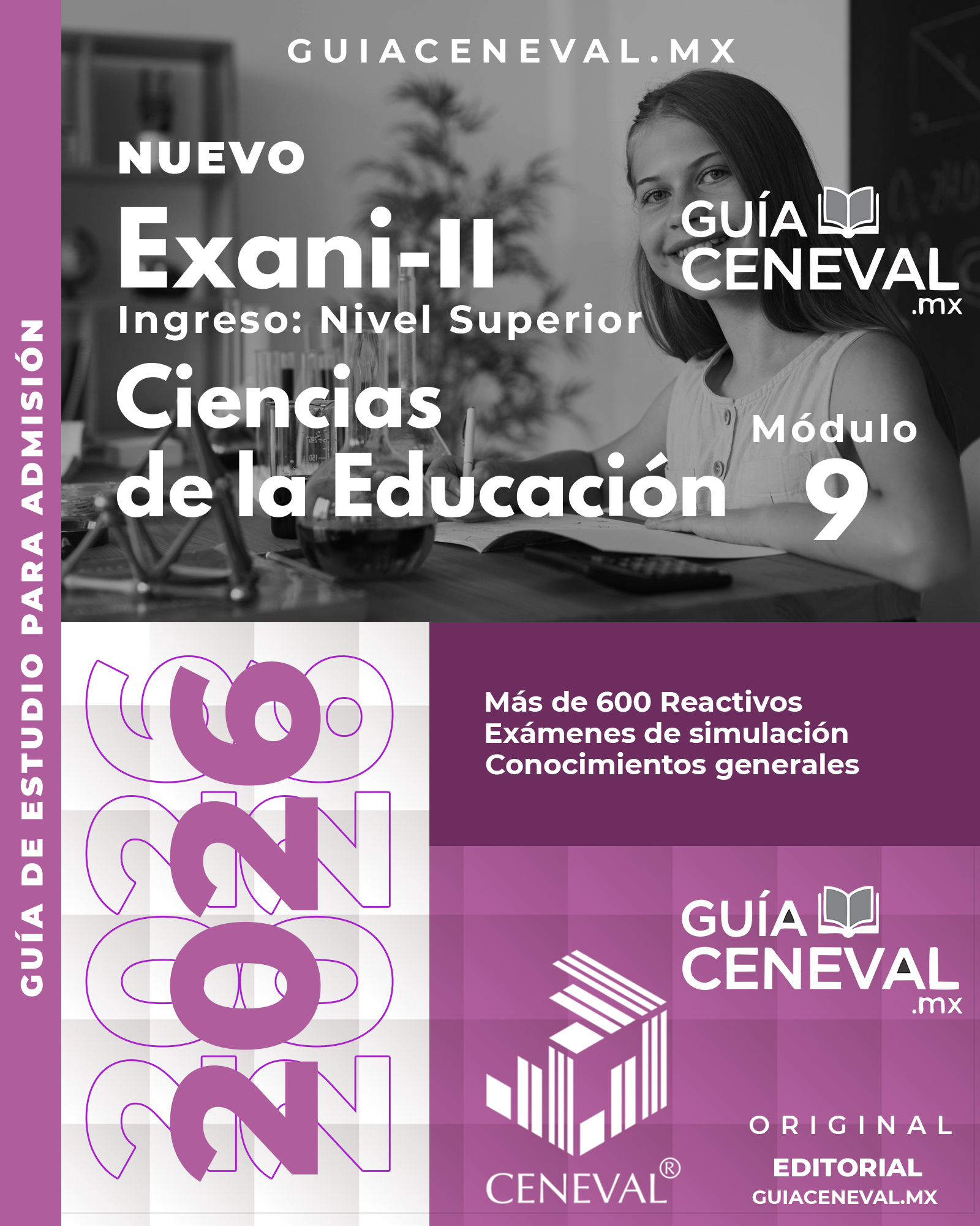 Guía EXANI-II Ciencias de la Educación 2026 - Material de estudio para Pedagogía