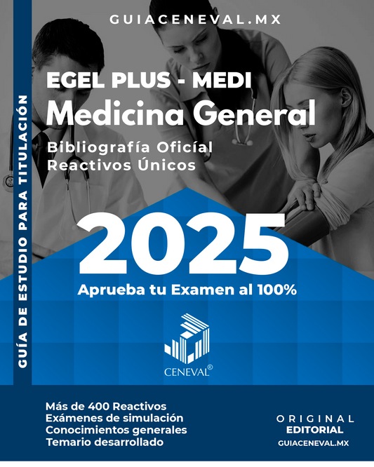 Guía Ceneval Egel Plus Medicina General