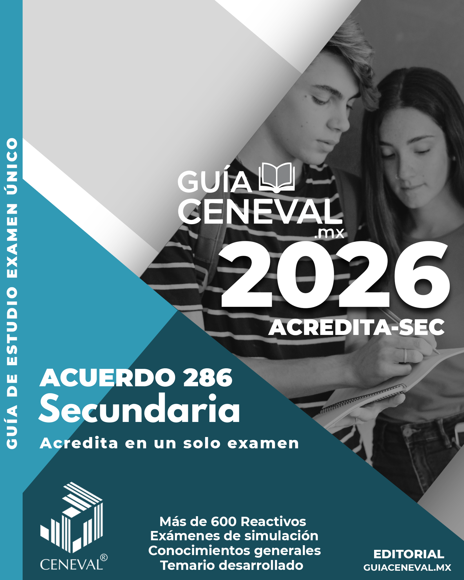 Guía Ceneval Acuerdo 286 Secundaria 2026
