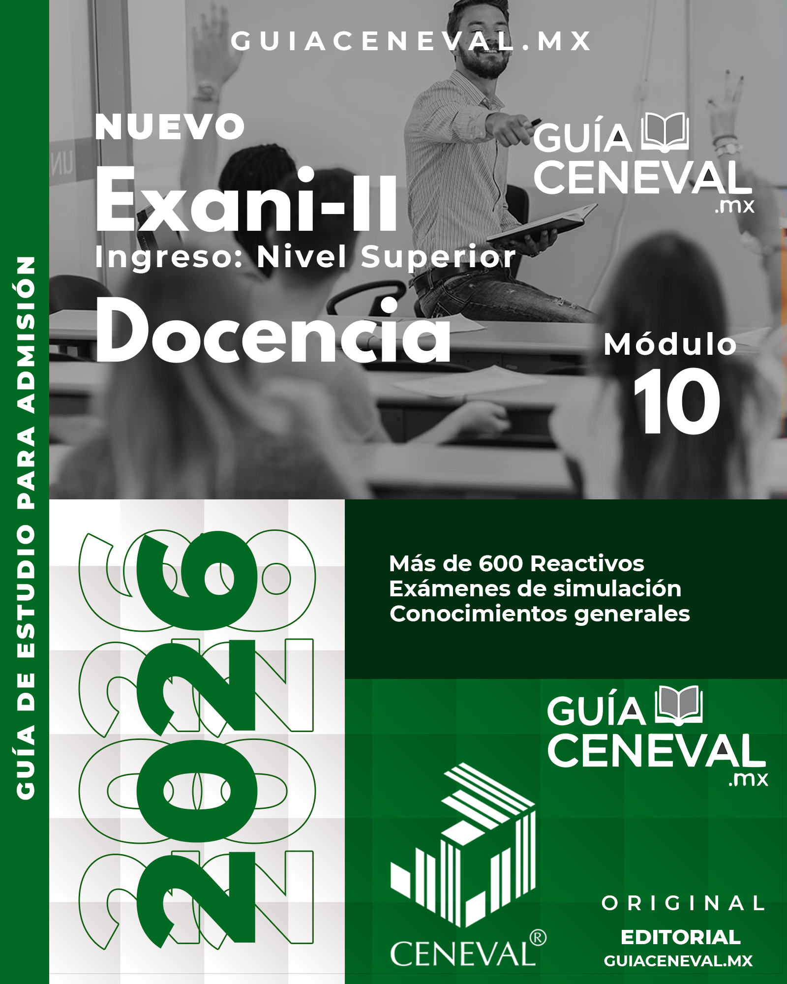 Guía EXANI-II Docencia 2026 - Ingreso a Normal Superior y Pedagogía