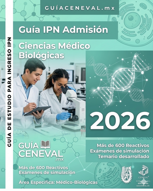 Guía IPN Área 2 Admisión 2026