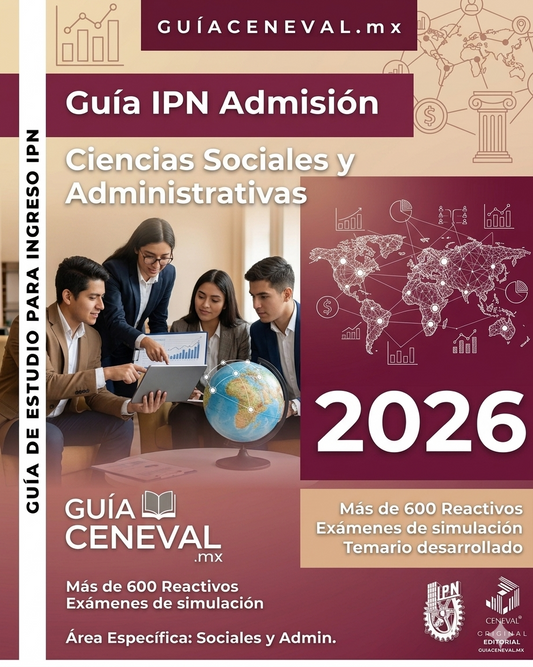 Guía IPN Área 3 Admisión 2026